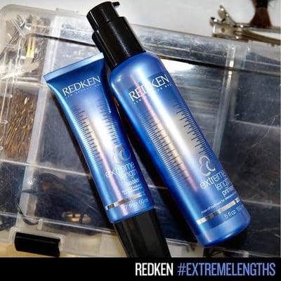 Looking to have longer hair? Try Redken's ExtremeLengths! Healthy hair can grow 3-6" in a year!