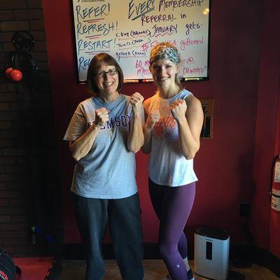 Thank you to our new friends from Clemson (Laura & Mom) who joined us the other day for some sweat therapy!
 #gottagettightson