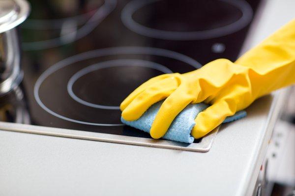 cleaning the stoves