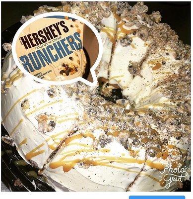 Hershey's crunch cake