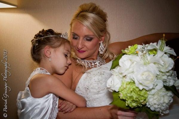 Wedding Tans - My Niece Jennifer and Great Niece Aerabella