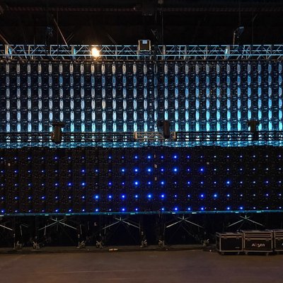 LED Wall Backstage