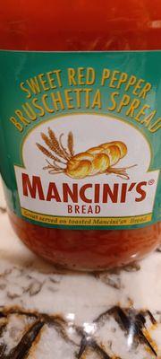 So good.  Grab a loaf of Mancini's Bread!