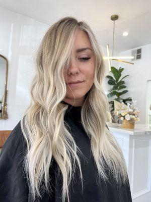 Blonde balayage