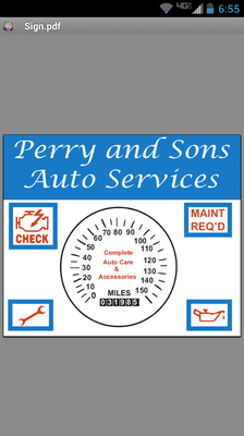 Perry and Sons Auto Services