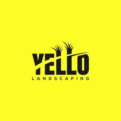 Yello Landscaping Yellow/Black Logo