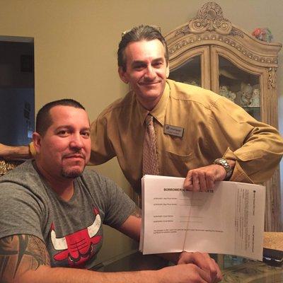 Refinanced home lowered payment saved money to remodel his home in Cicero.