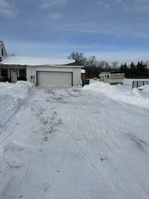 We plow driveways at very affordable prices!