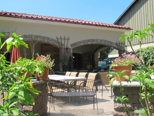 Outdoor Seating at La Strada Cafe