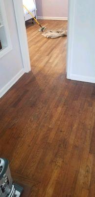 Wood Floor Cleaning