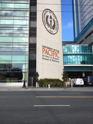 University of the Pacific School of Dentistry - school started back in 1851 in San Jose's college park