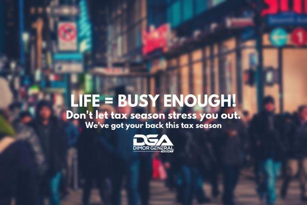 You know you're busy, you've got better things to do, we don't need to tell you that. We make your tax filing experience easy!