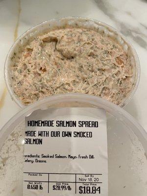 Salmon spread