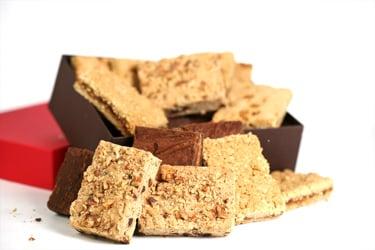 Bar Sampler Gift Package - an assortment of the Crafted Cookie's most popular brownies and bars.