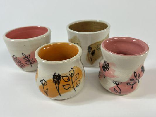 Some of my recent pottery pieces!