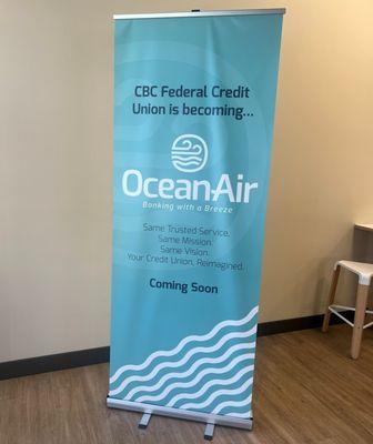 Rebranding to OceanAir