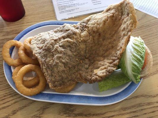 Hand-Breaded Tenderloin Sandwich