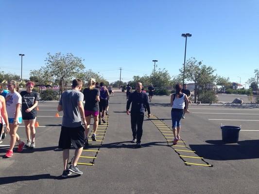 Saturday outdoor strength & conditioning class