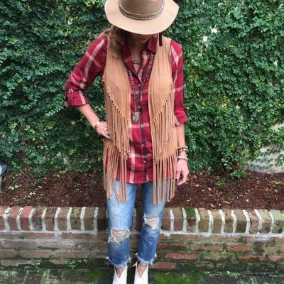 Fringe and Plaid for FALL