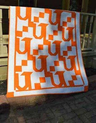 University of Tennessee Quilt Go Vols!