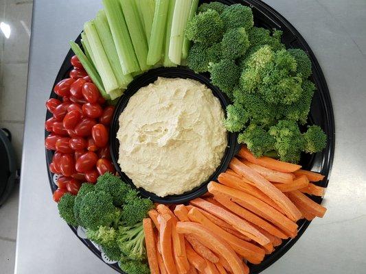 Veggie and Hummus Tray