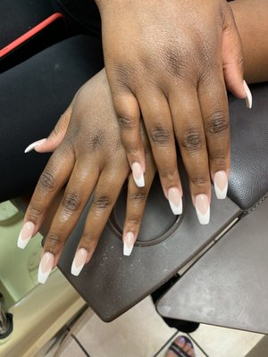 trendy french tips