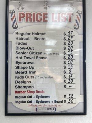 Great prices and great hair cuts!!