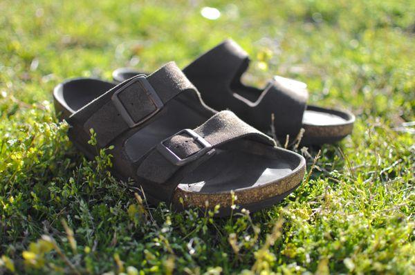 Birkenstocks resoled here.