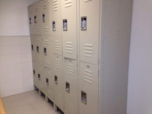 Bathroom lockers