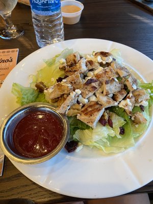 House Special Salad with romaine and grilled chx