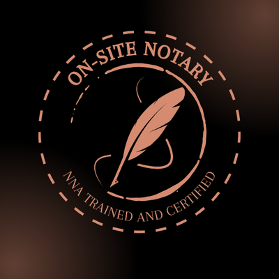 Professional Notary services offered online, and in person!