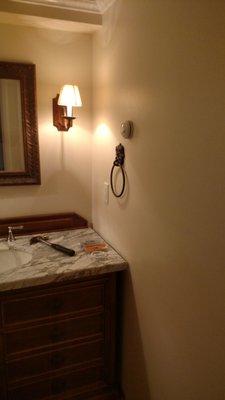 Handy Tamer Bathroom Remodel - Removal of Old Vanity and New Vanity Installation