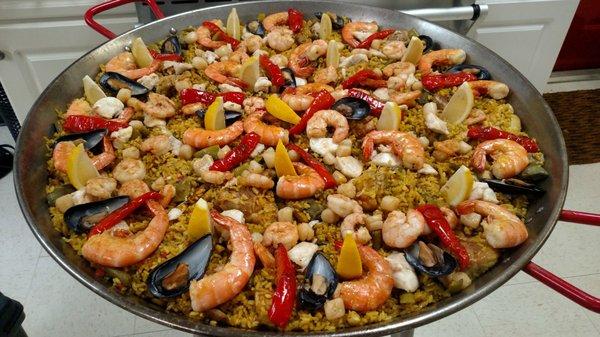 Paella Mixta Catering