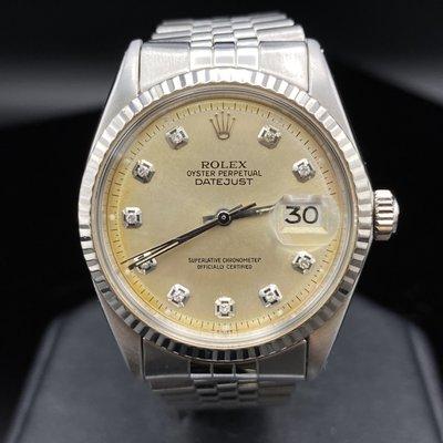 36mm DateJust Diamond Dial