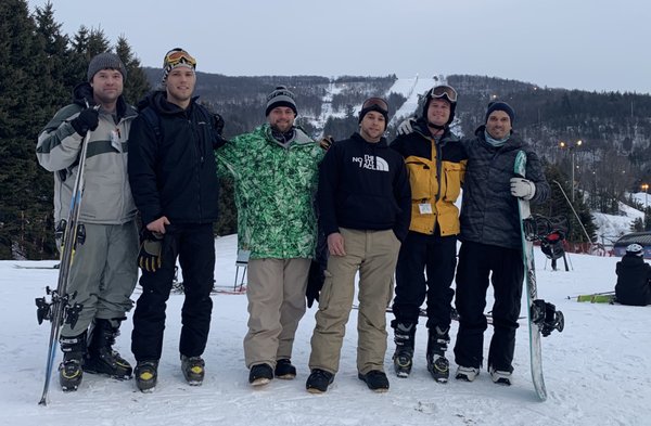 skiing trip with some of the guys at the Manor of Hope