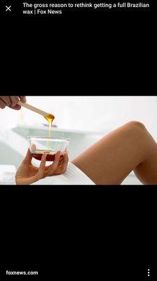 All natural hard wax no more strips from France less pain by 35 percent and feels brilliance! Offering full body waxing !