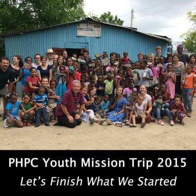 Youth Mission trip to the Dominican Republic.