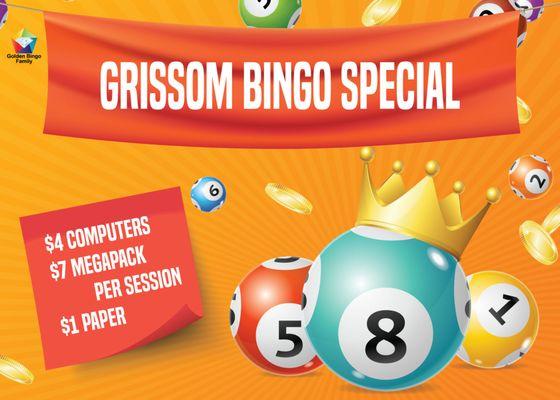 Grissom Bingo