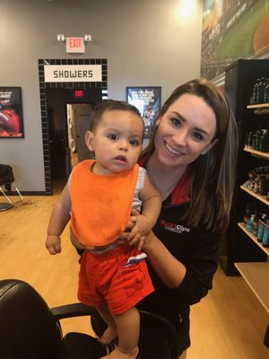 Jonah First Hair Cut!