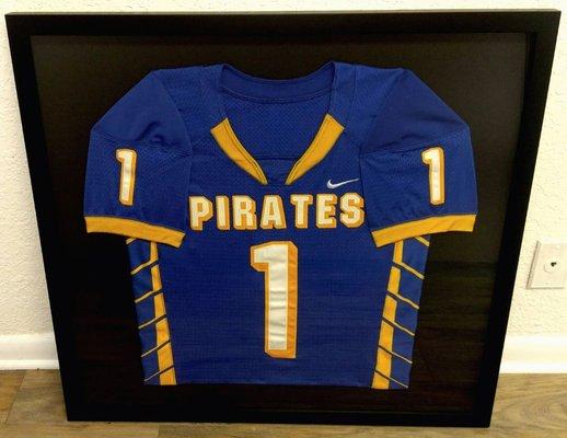 Jersey shadow box