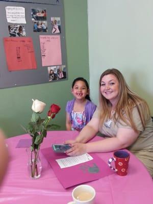 Mother's Day Tea at Brightside Academy's North Versailles location.