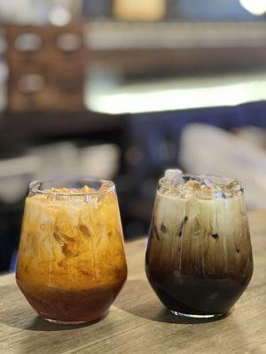 Thai Iced Tea & Thai Iced Coffee