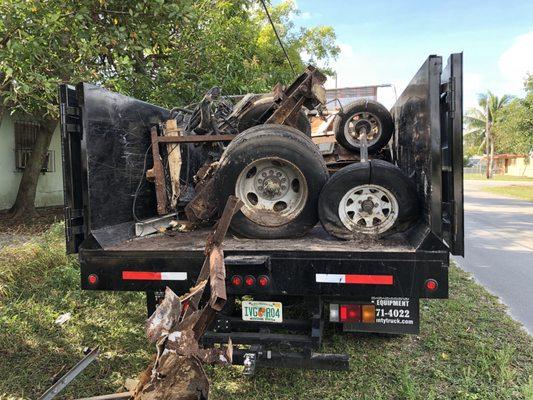 RV & Boat demolition and removal 2