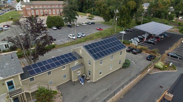 Whalen Insurance Solar Installation in Northampton, MA