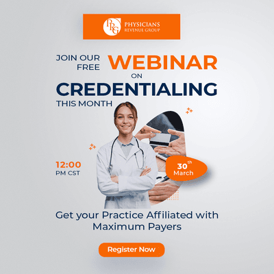 Join Our Free Webinar on Credentialing - 30 March 2022 @ 12PM CST