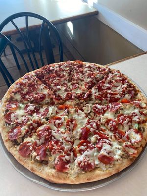 Meat lover pizza