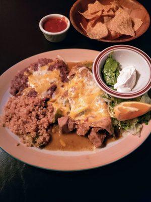 Pork Enchiladas