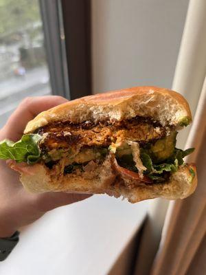 Chili Falafel Burger