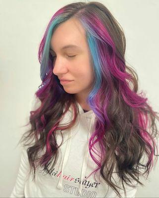 Mermaid hair