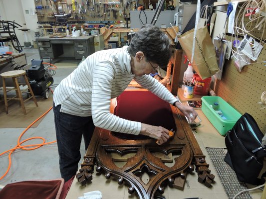 Since 1961, the SAGE's Furniture Restoration Workshop has offered the public fine-quality furniture restoration.